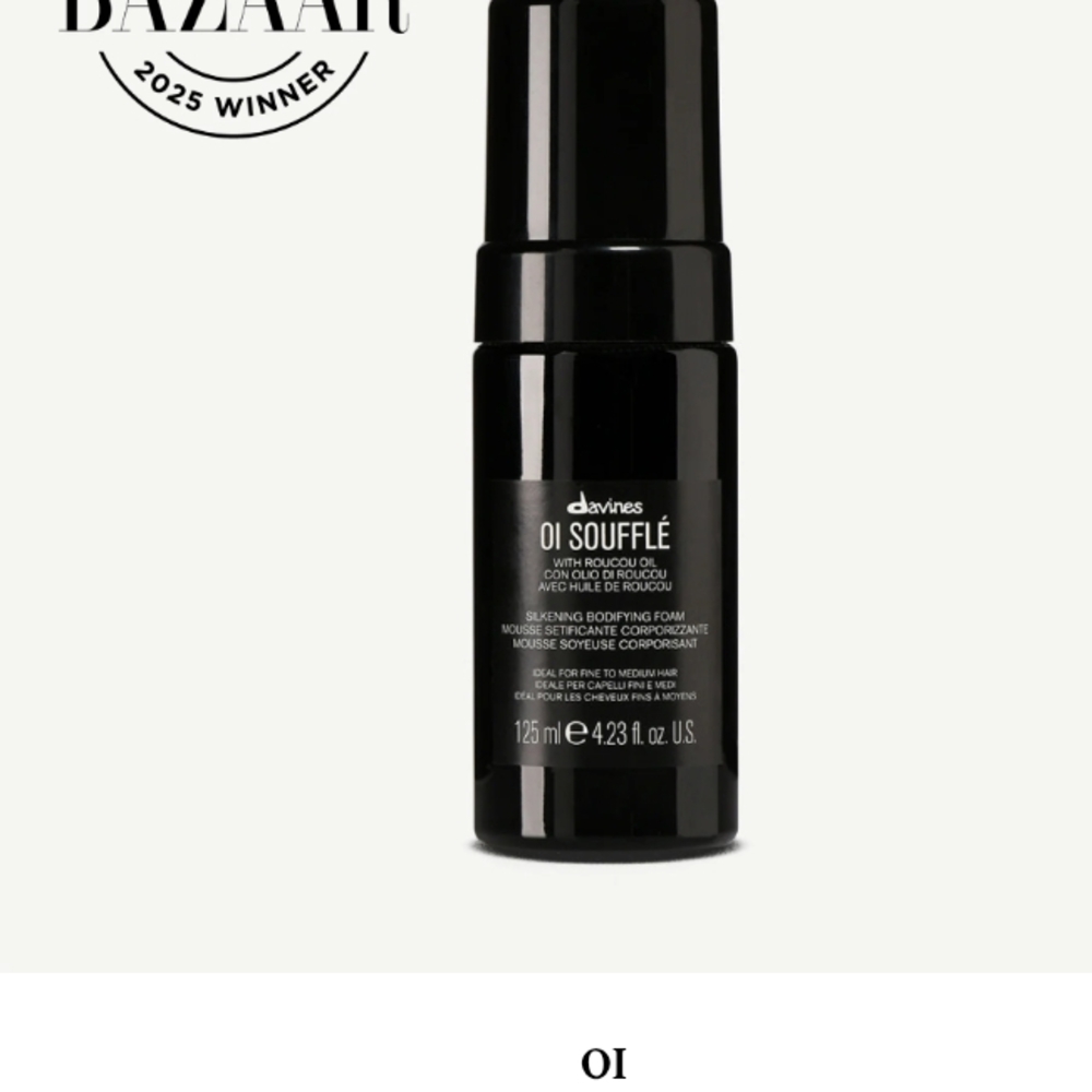Davines OI Soufflé Hair Product